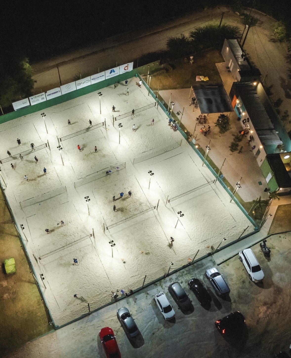 Quadras de padrão oficial